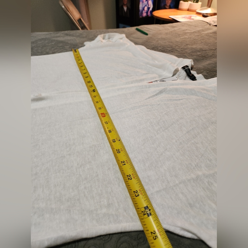 😀 White Open-Front Cardigan - Picture 9 of 10